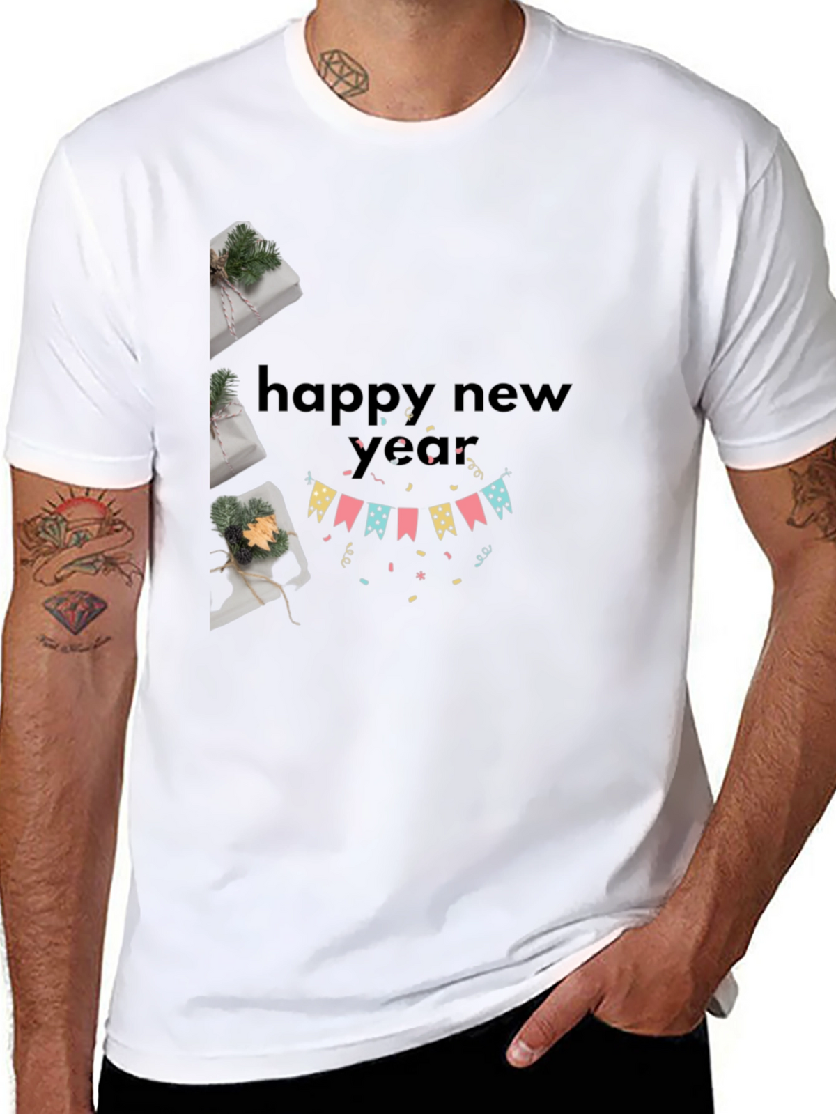 Festive Happy New Year T-Shirt