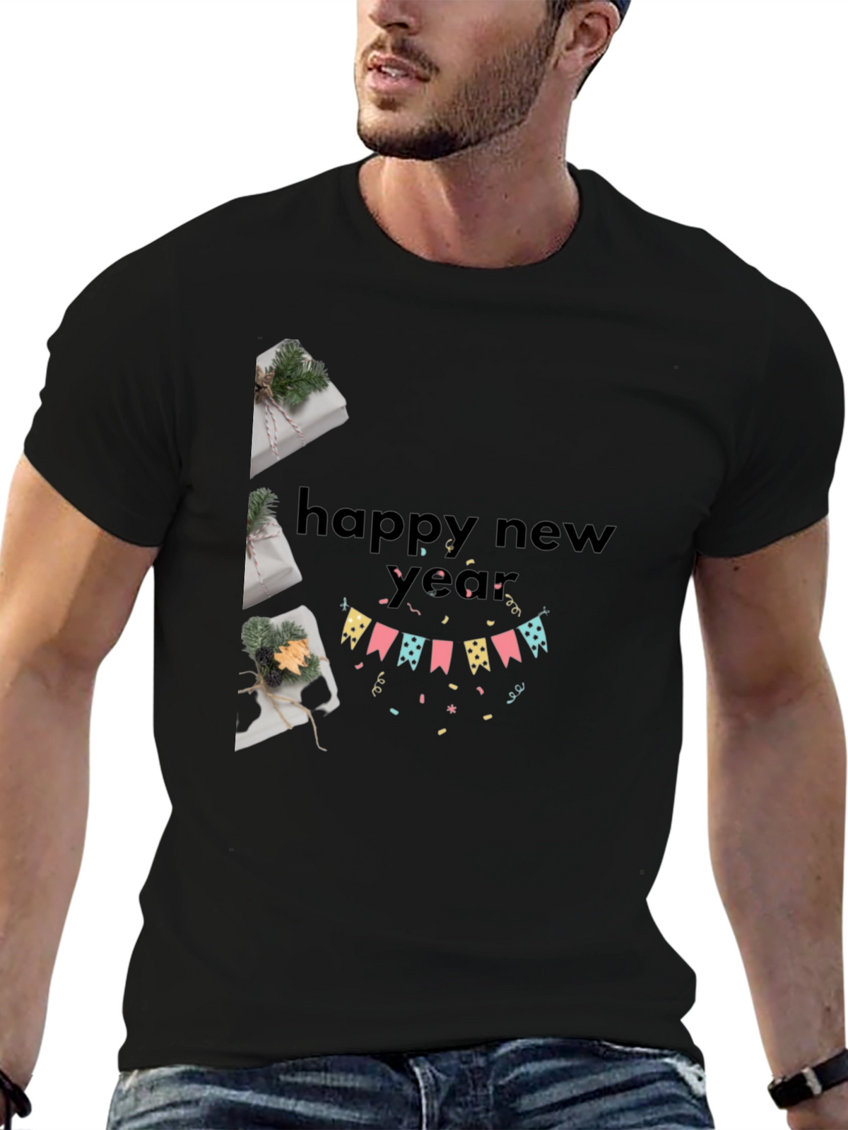 Festive Happy New Year T-Shirt