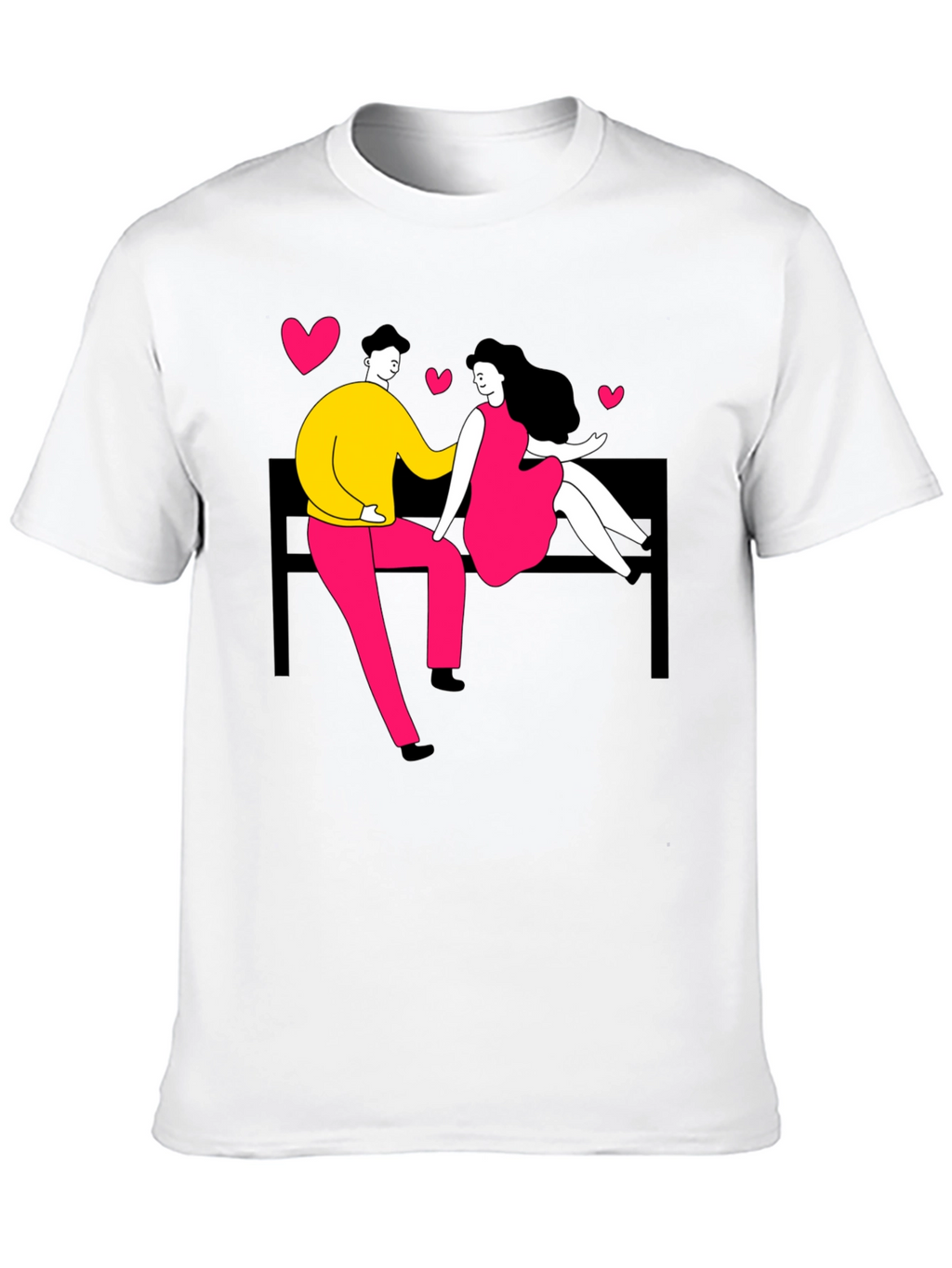Couple in Love Graphic Tee