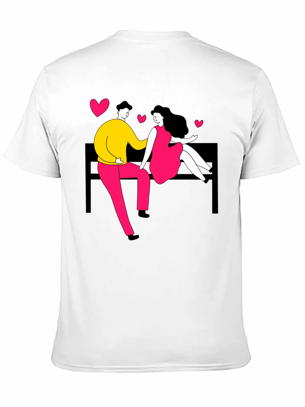 Couple in Love Graphic Tee