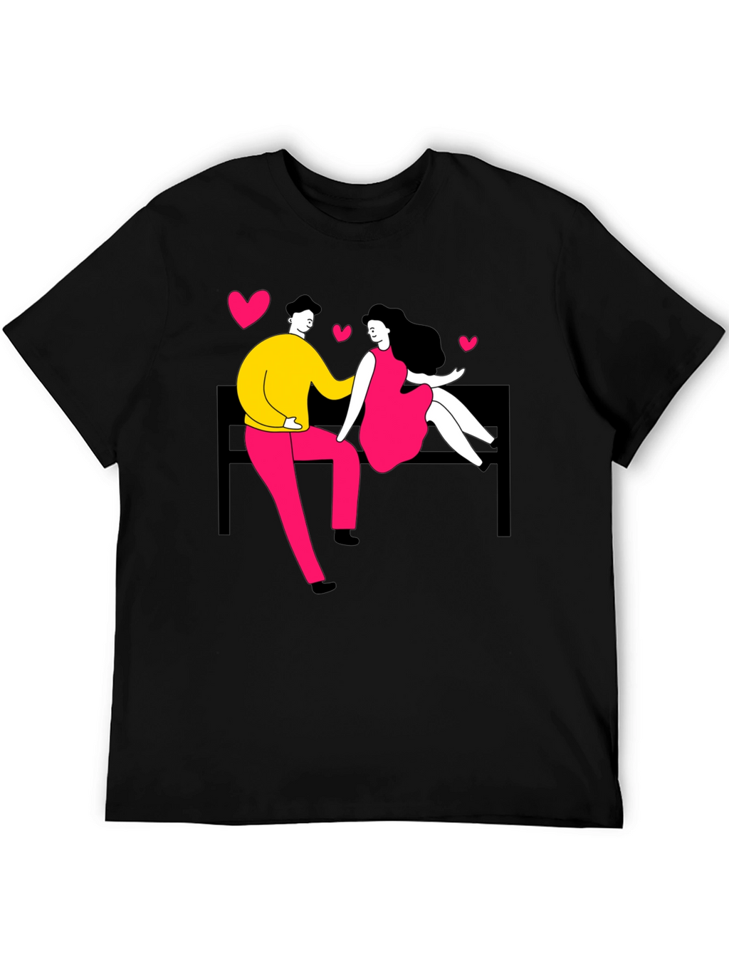 Couple in Love Graphic Tee