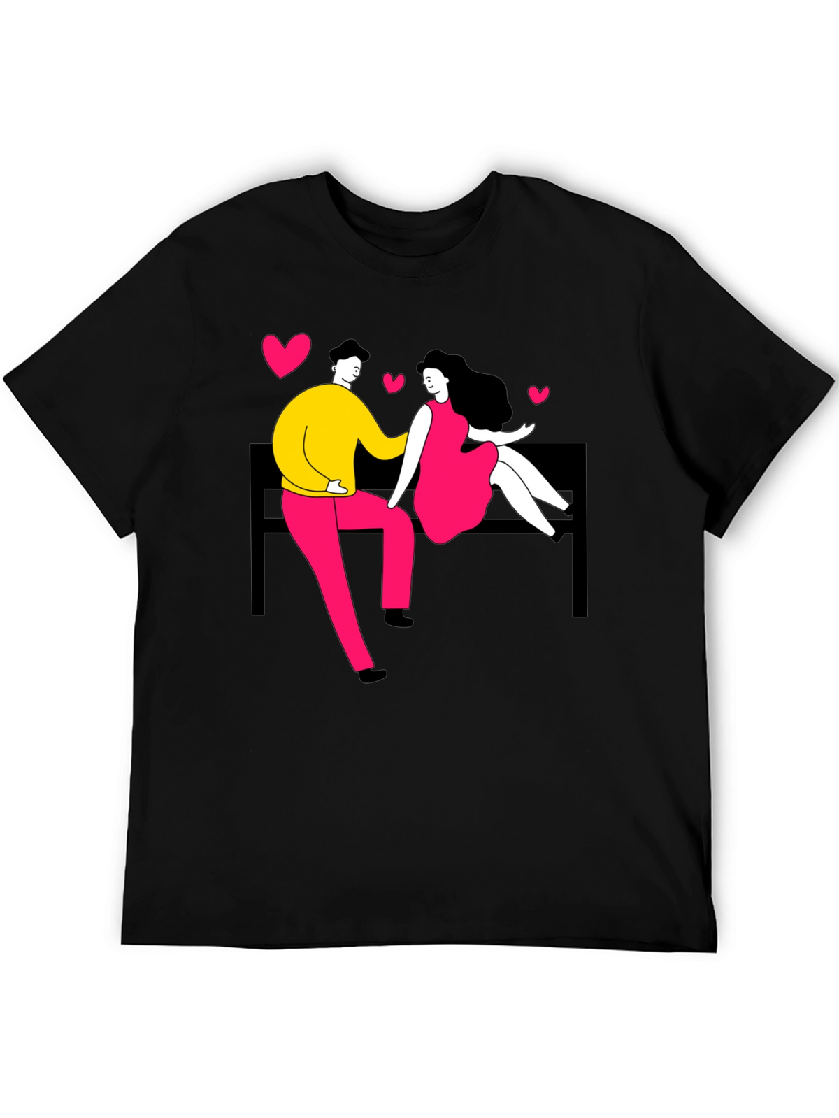 Couple in Love Graphic Tee