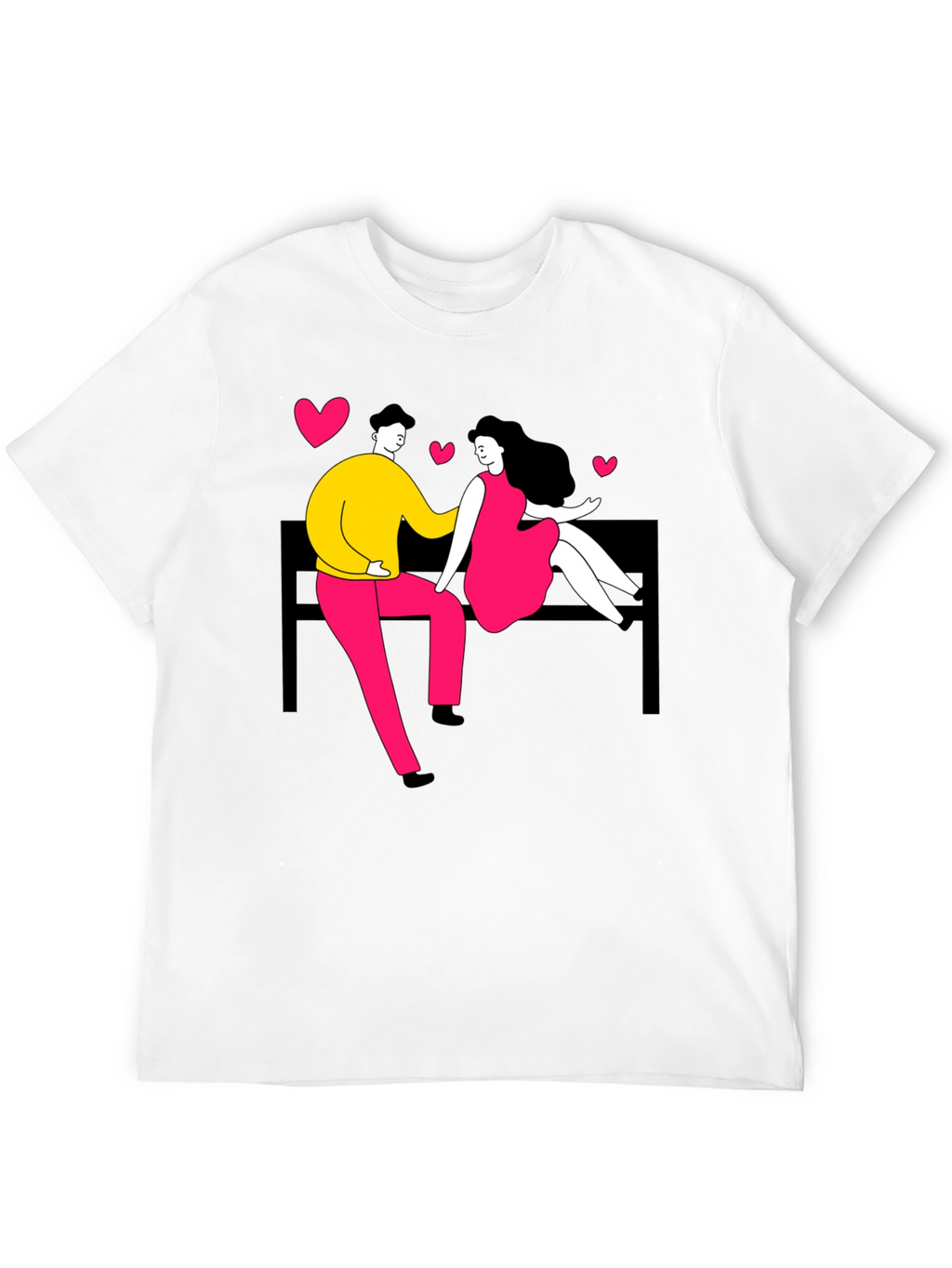 Couple in Love Graphic Tee
