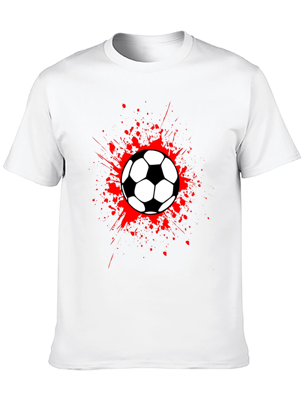 Soccer Ball Splatter T-Shirt