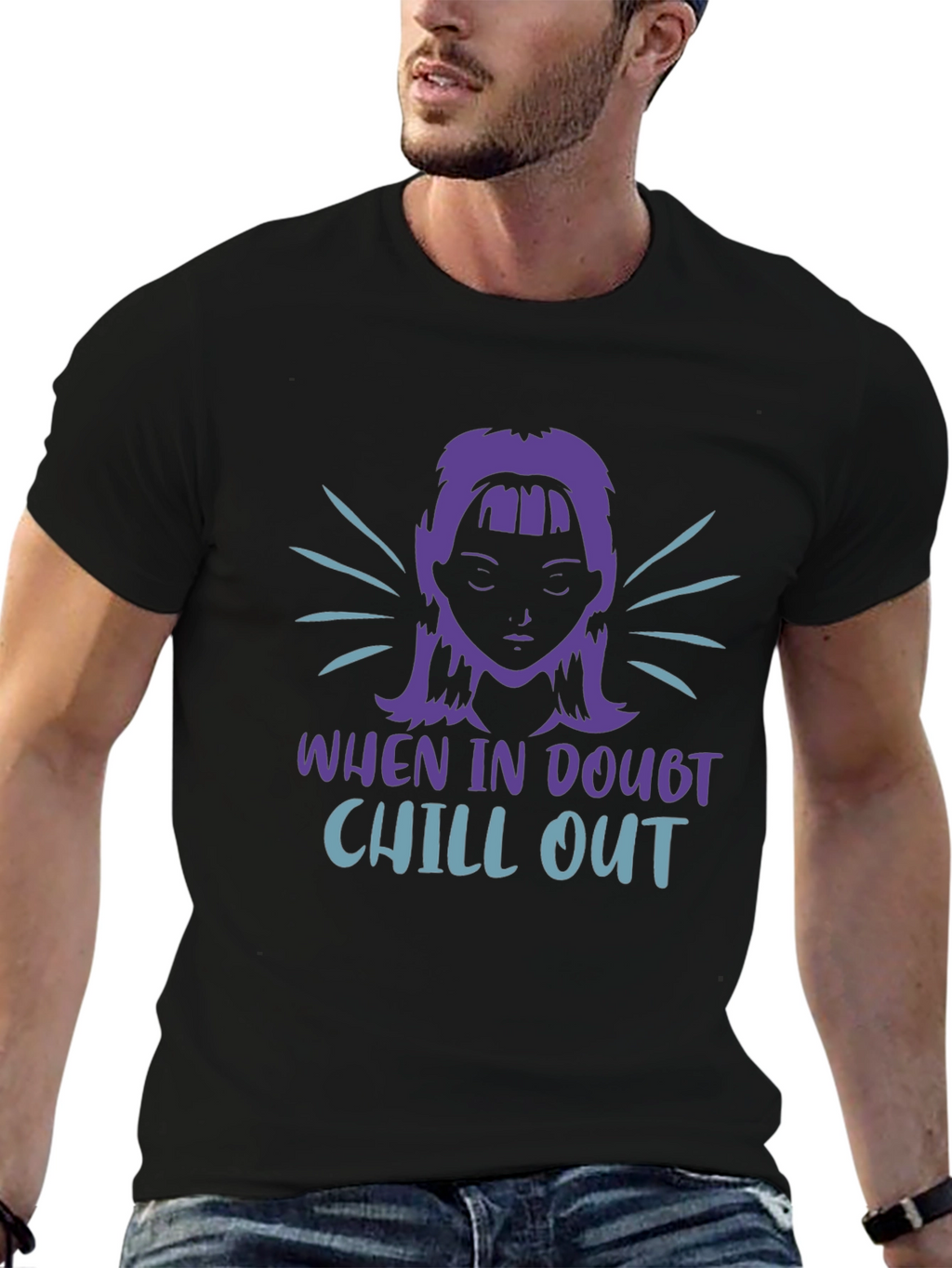 Chill Out Graphic T-Shirt - Relaxed Fit
