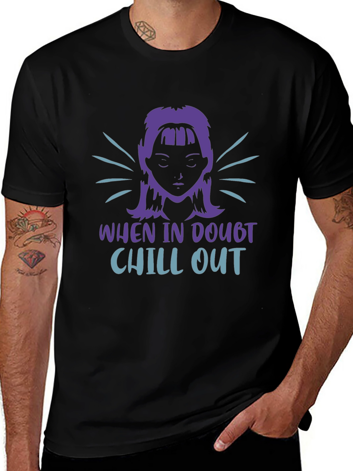 Chill Out Graphic T-Shirt - Relaxed Fit