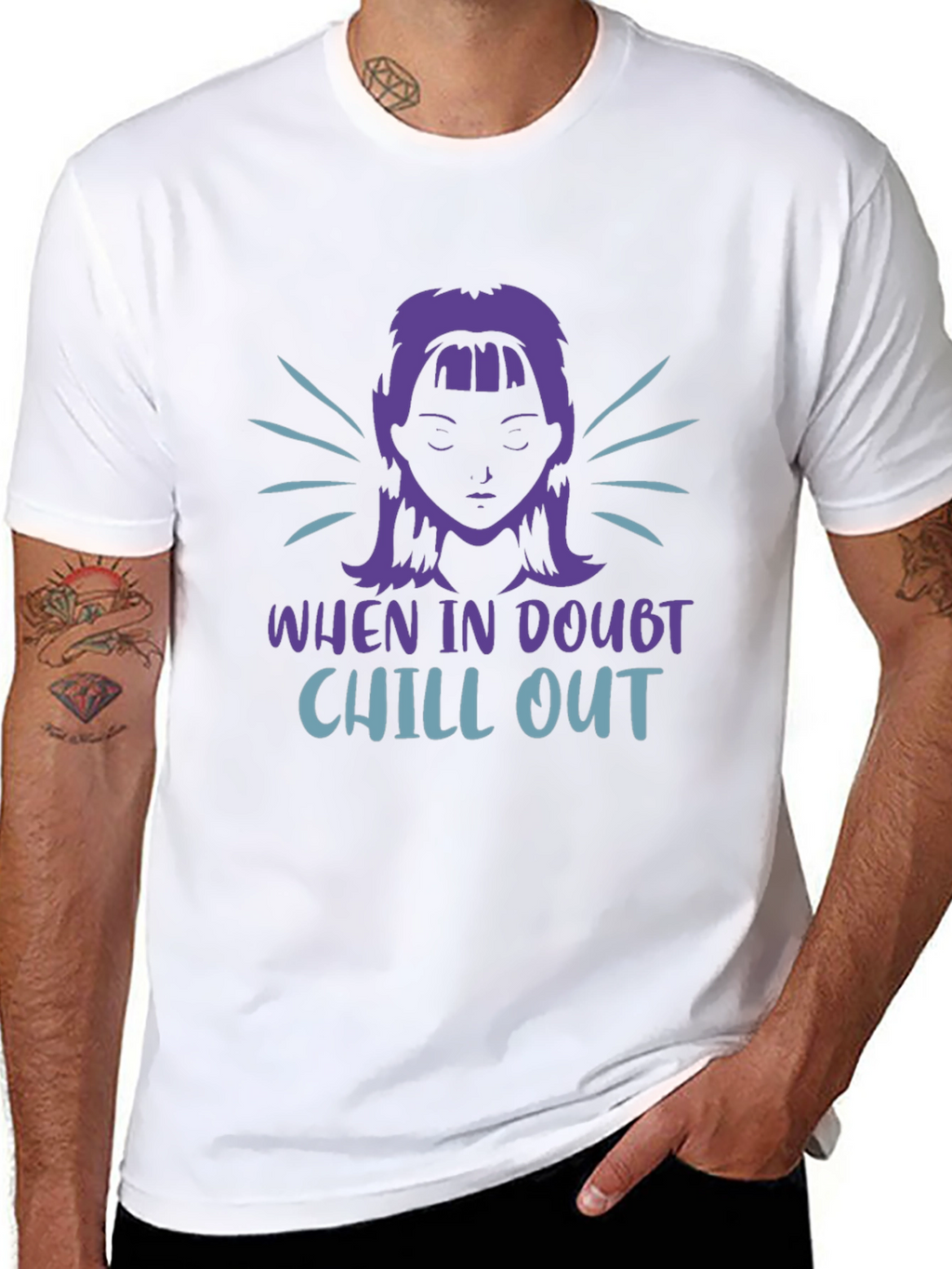 Chill Out Graphic T-Shirt - Relaxed Fit