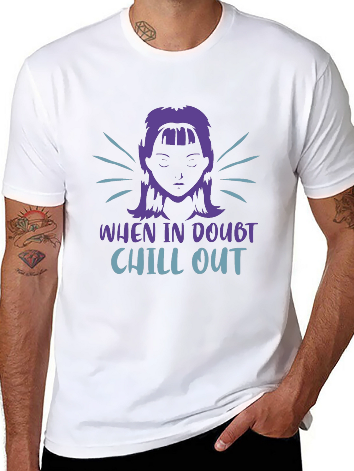 Chill Out Graphic T-Shirt - Relaxed Fit