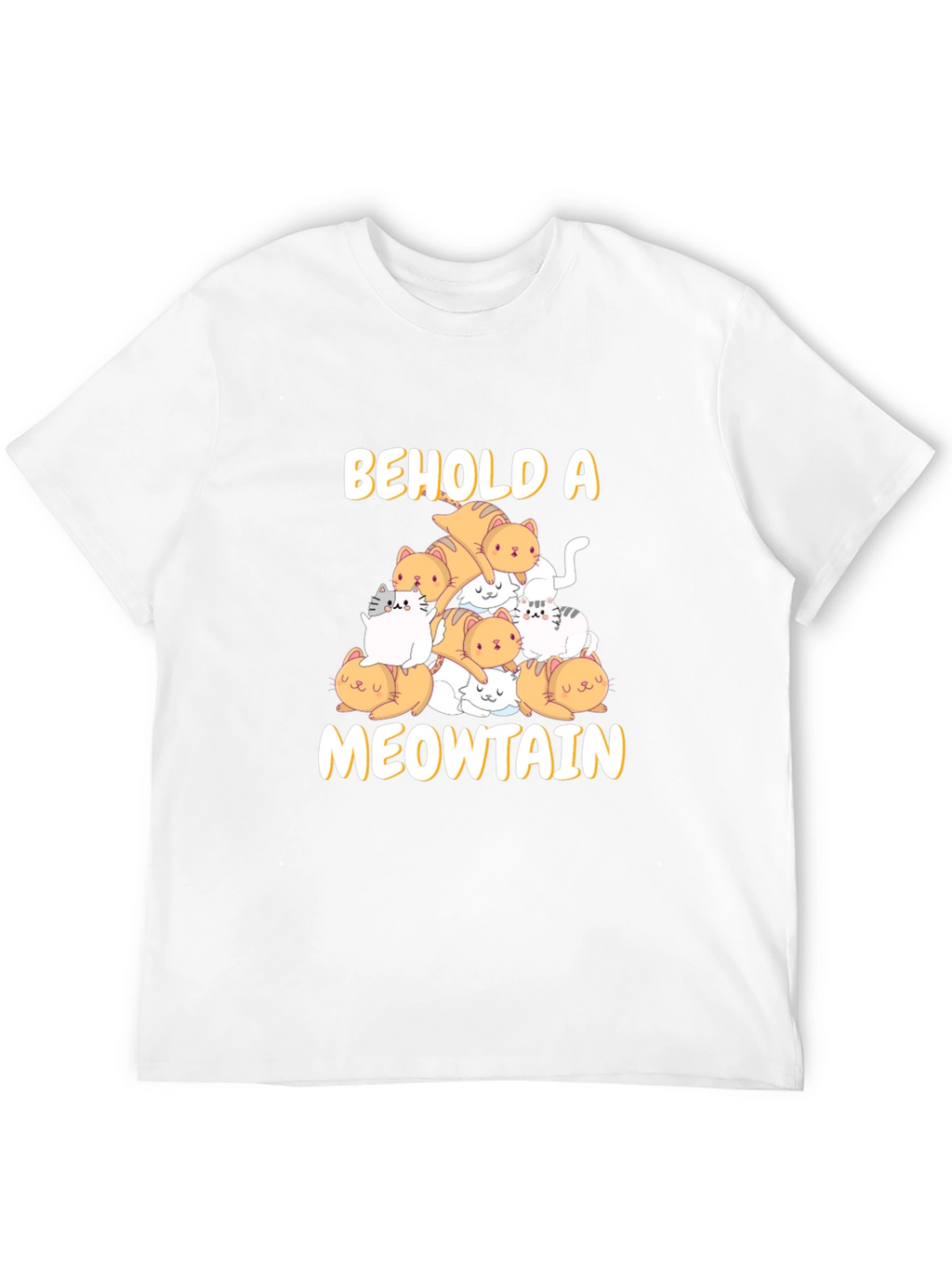 Meowtain Cat Graphic T-Shirt