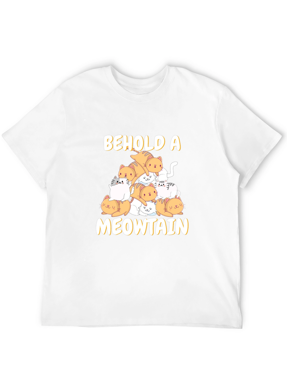 Meowtain Cat Graphic T-Shirt