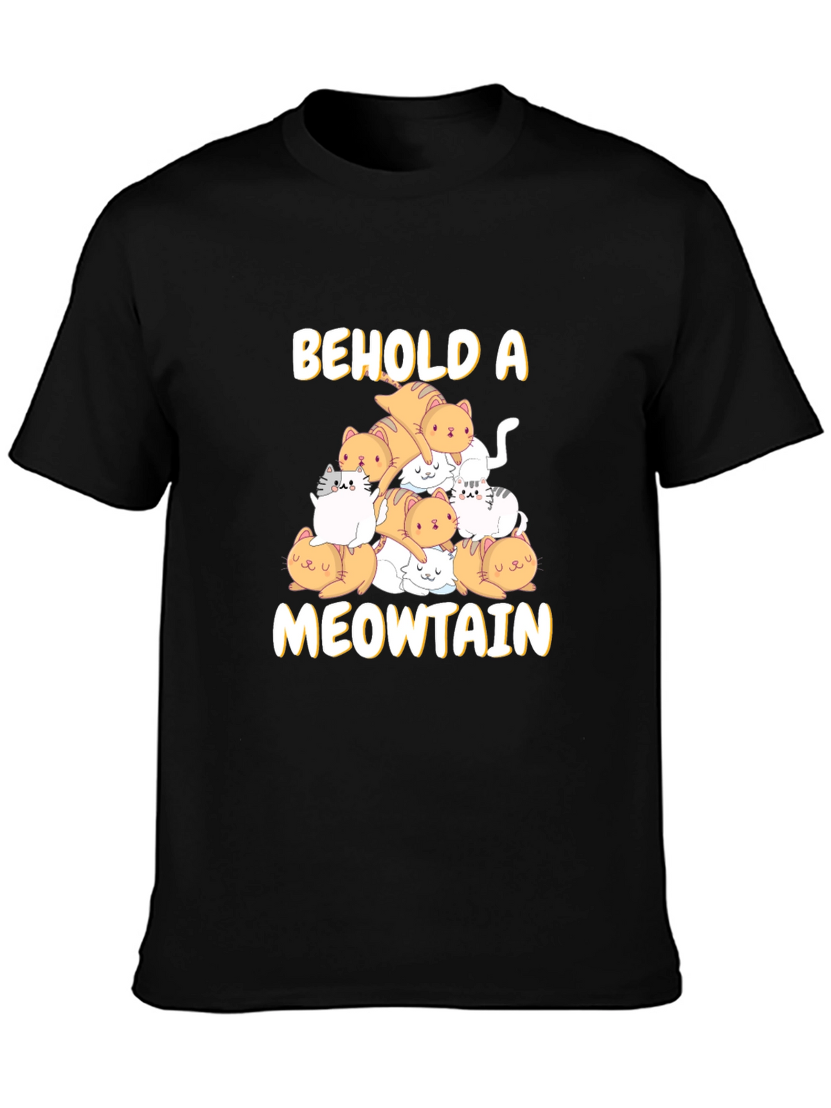 Meowtain Cat Graphic T-Shirt
