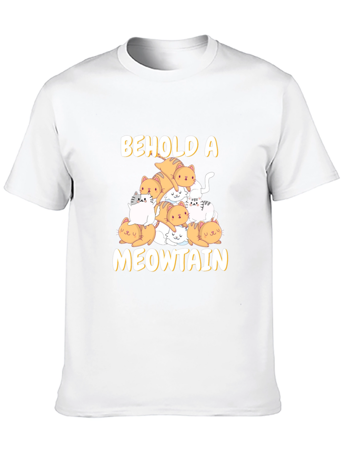 Meowtain Cat Graphic T-Shirt