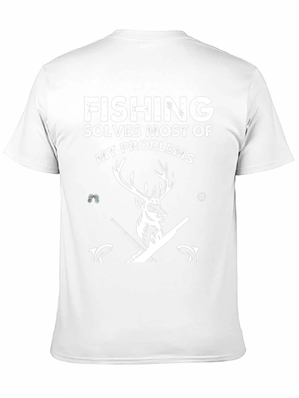 Fishing Solves Most Problems T-Shirt