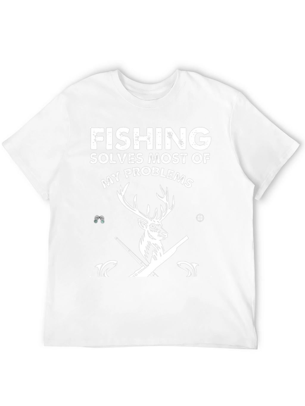Fishing Solves Most Problems T-Shirt