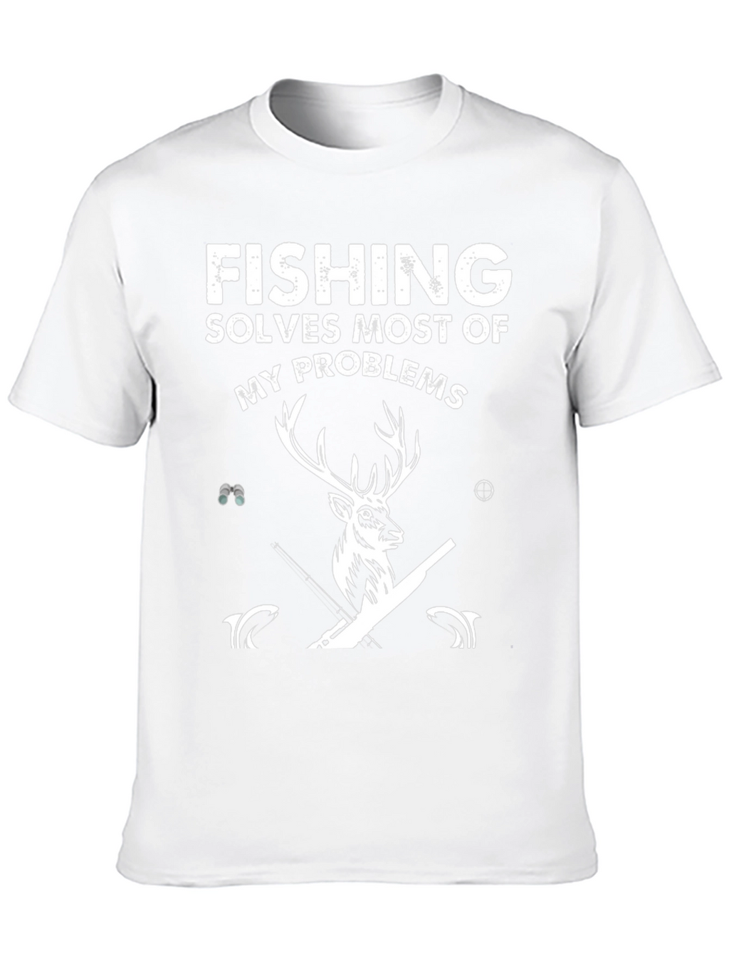 Fishing Solves Most Problems T-Shirt