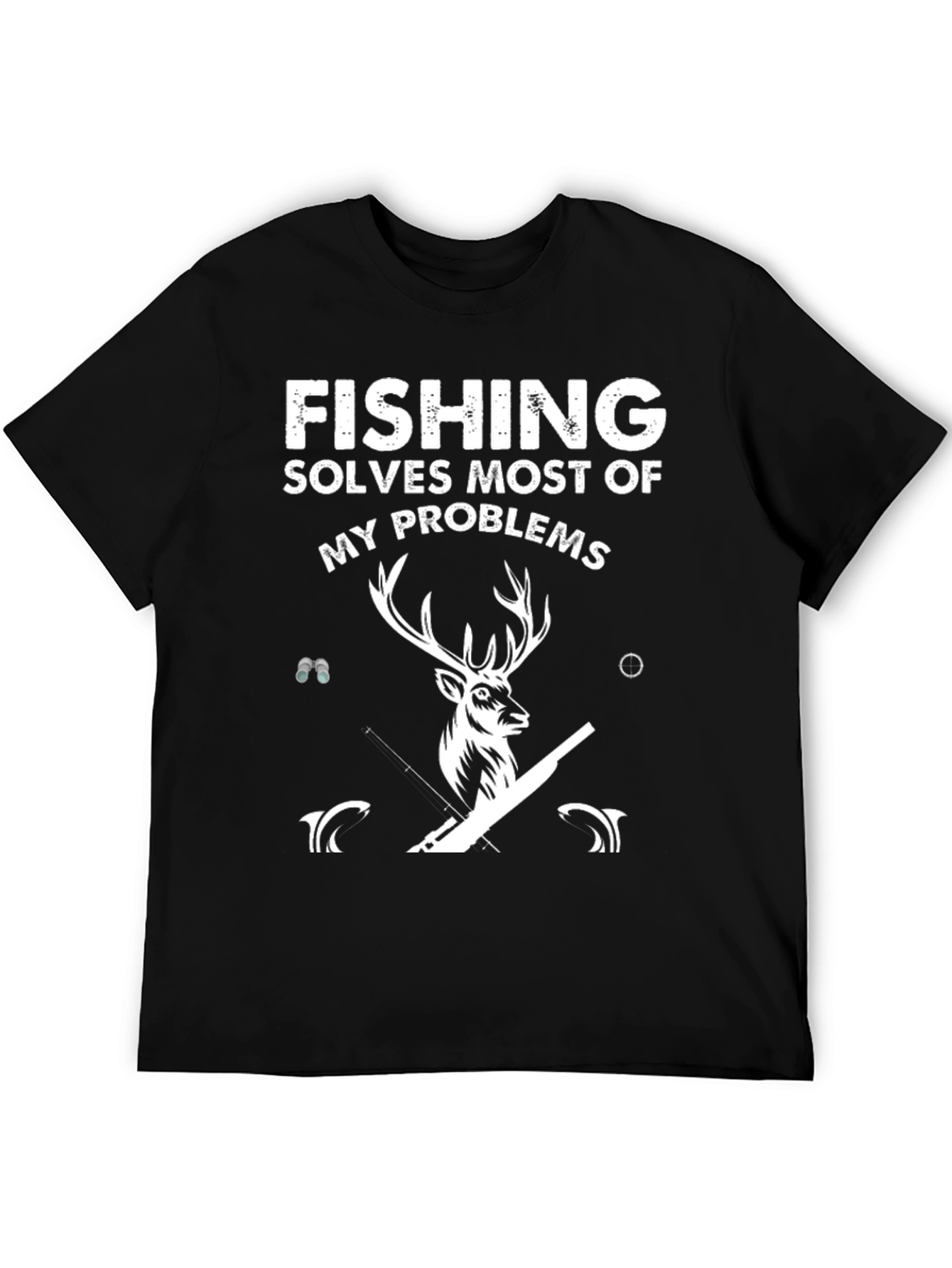 Fishing Solves Most Problems T-Shirt