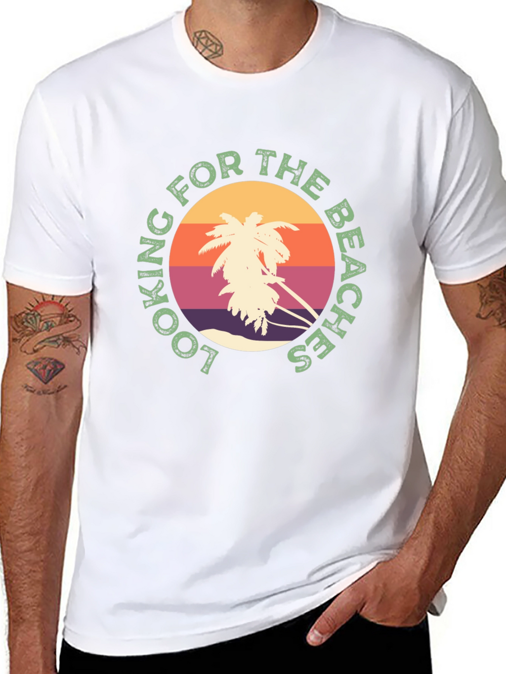 Looking for the Beaches Graphic T-Shirt