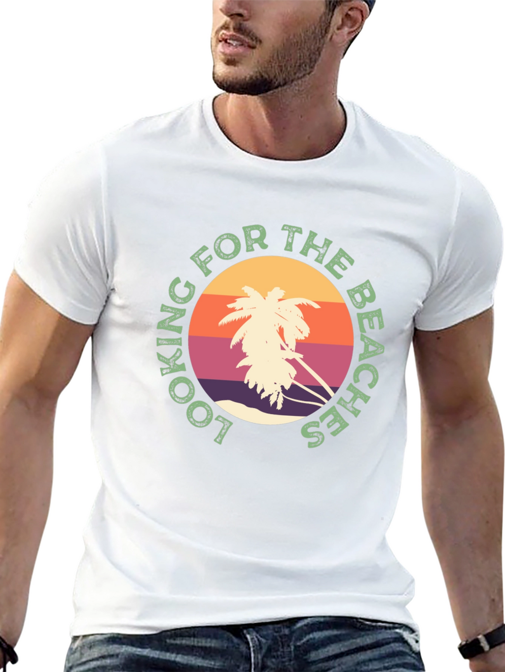 Looking for the Beaches Graphic T-Shirt