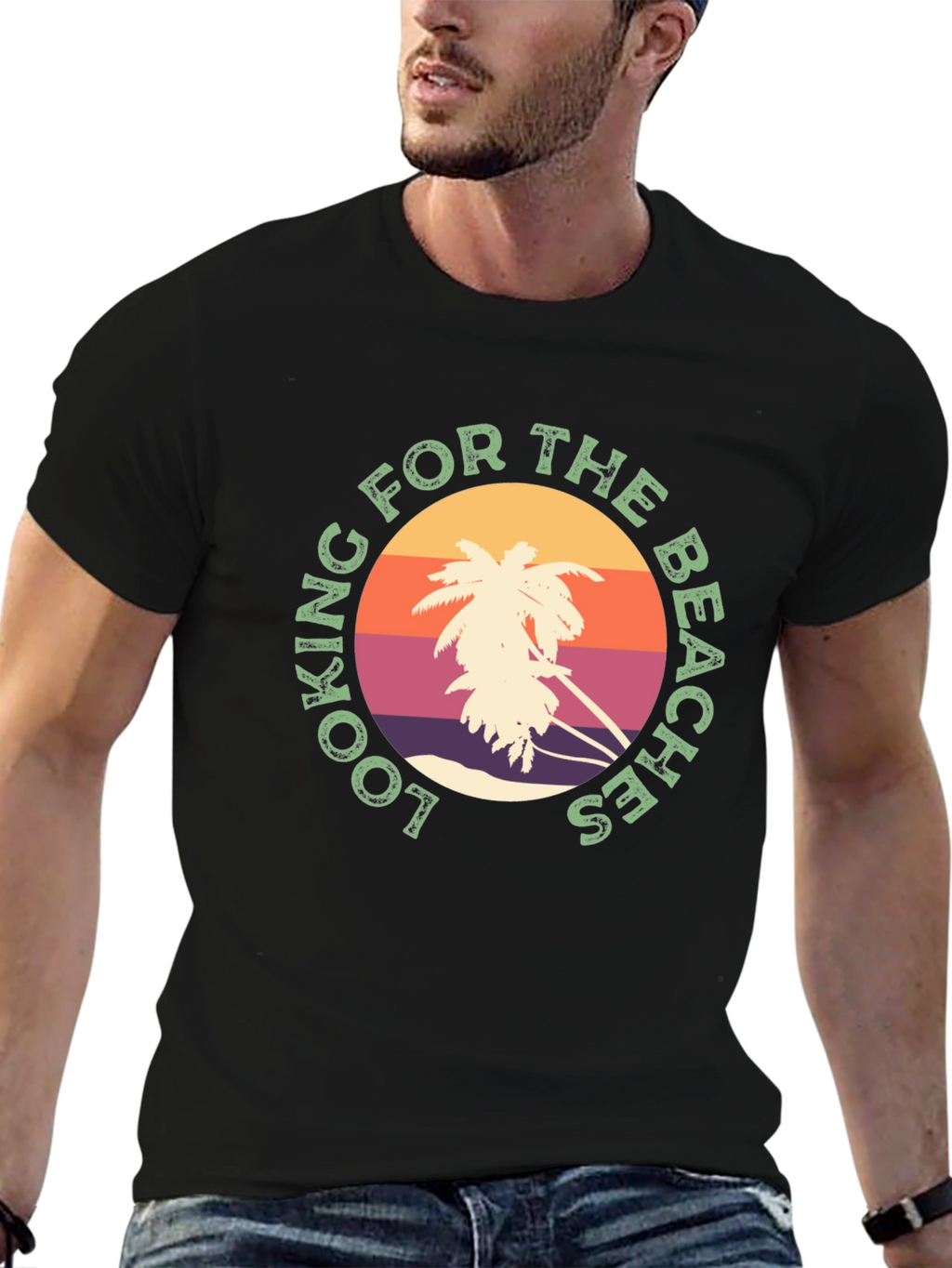 Looking for the Beaches Graphic T-Shirt
