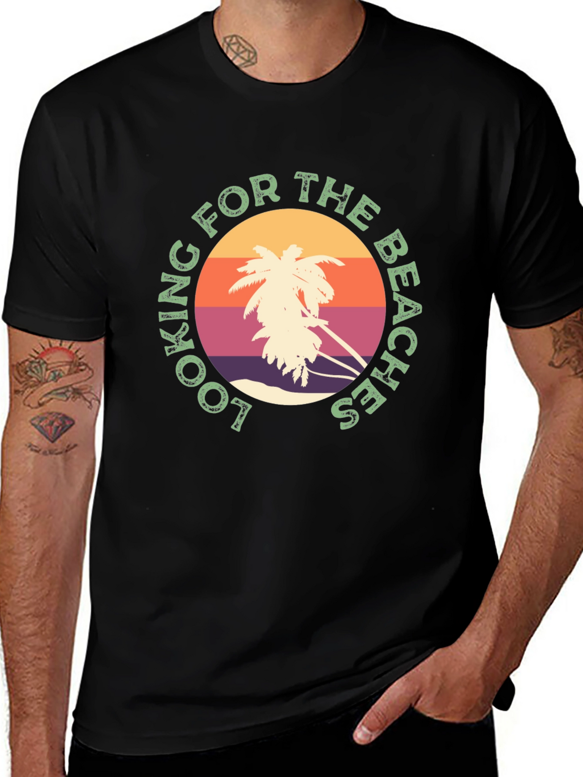 Looking for the Beaches Graphic T-Shirt