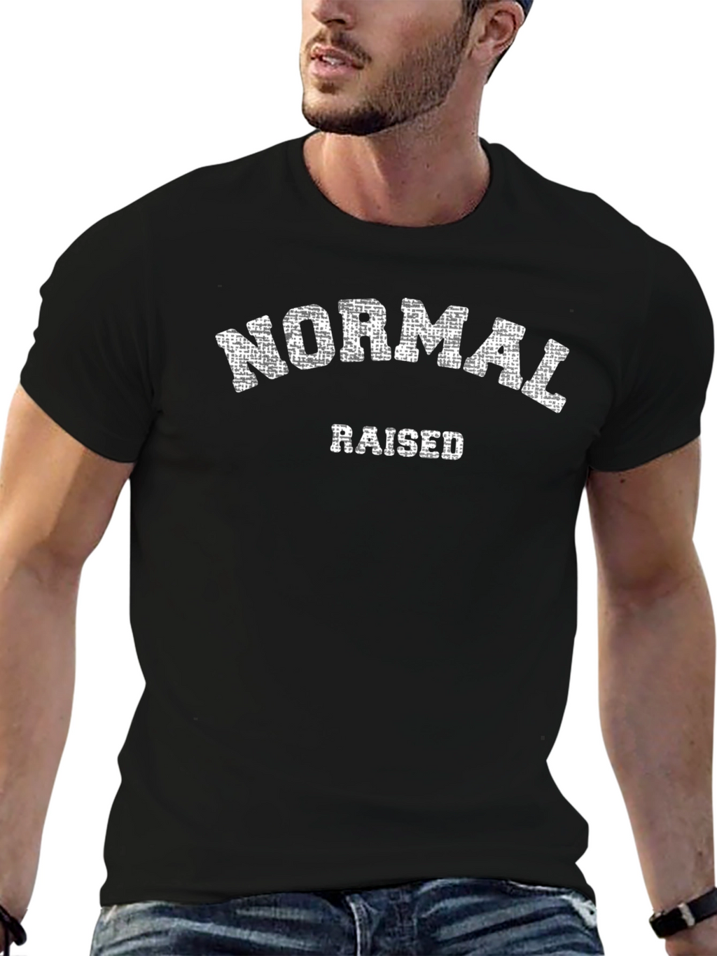 Normal Raised Graphic T-Shirt