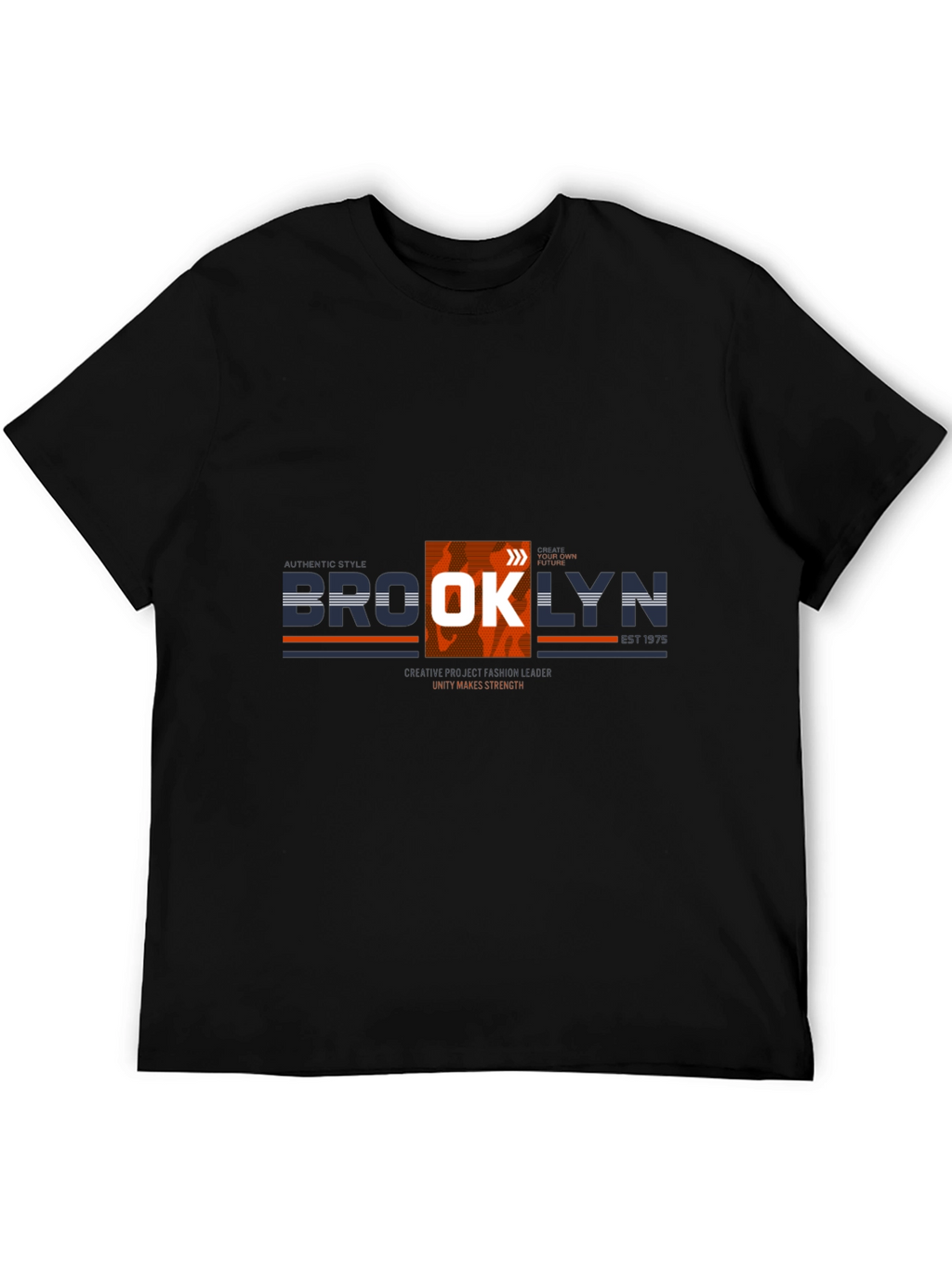 Brooklyn Graphic Print Crew Neck T-Shirt