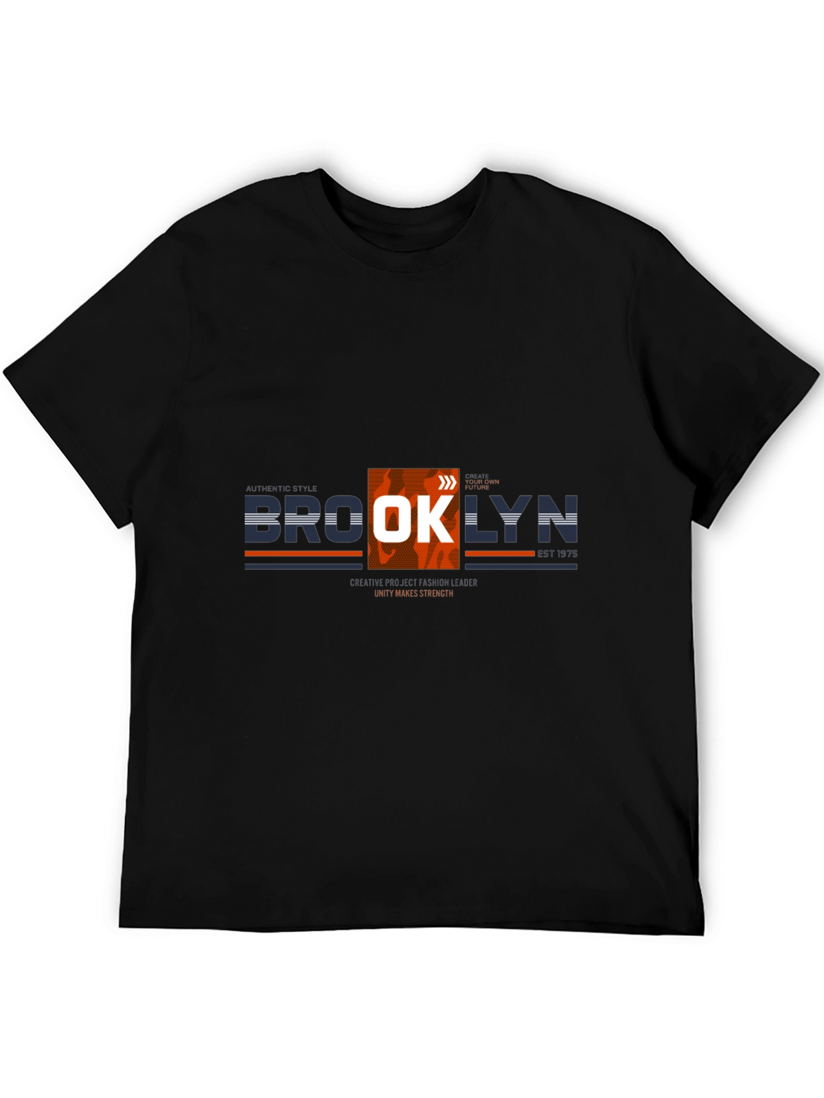 Brooklyn Graphic Print Crew Neck T-Shirt
