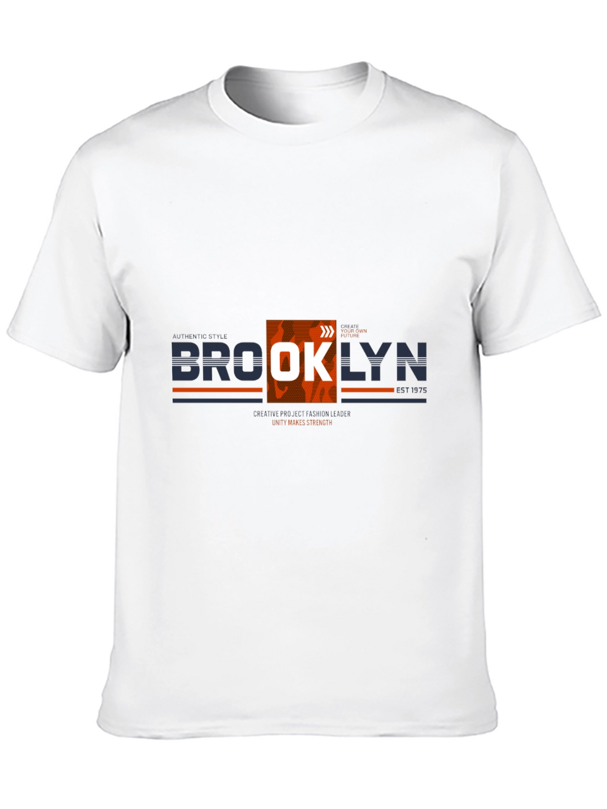 Brooklyn Graphic Print Crew Neck T-Shirt