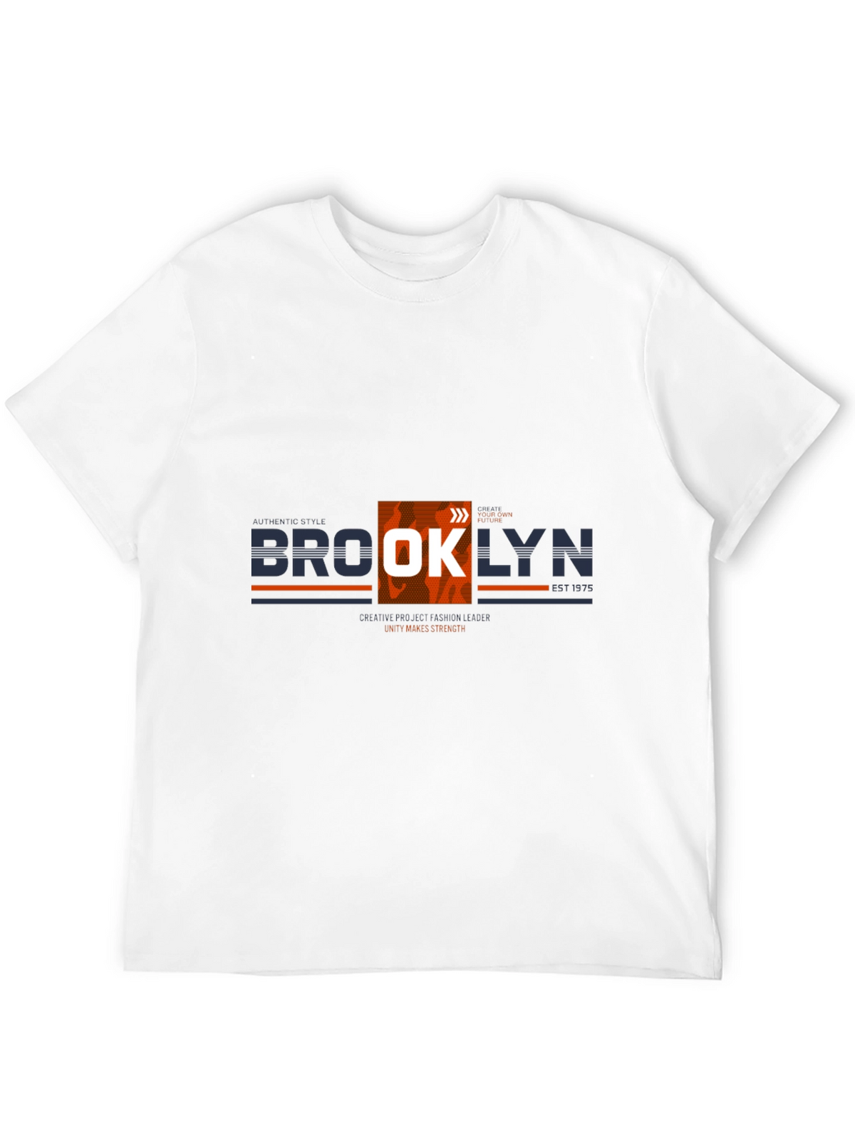 Brooklyn Graphic Print Crew Neck T-Shirt