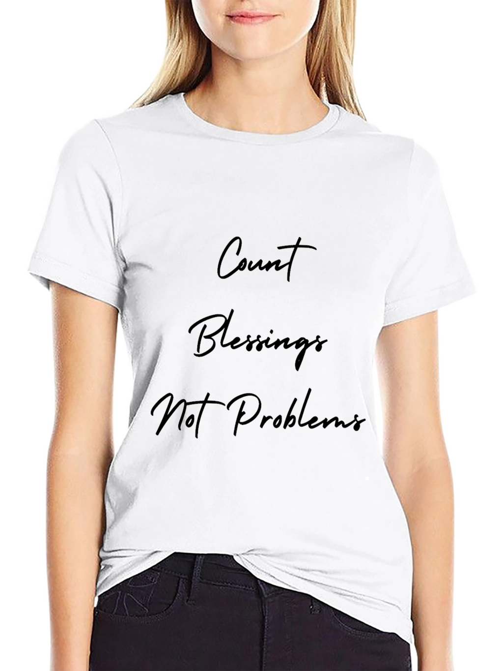 Count Blessings T-Shirt - Positive Message
