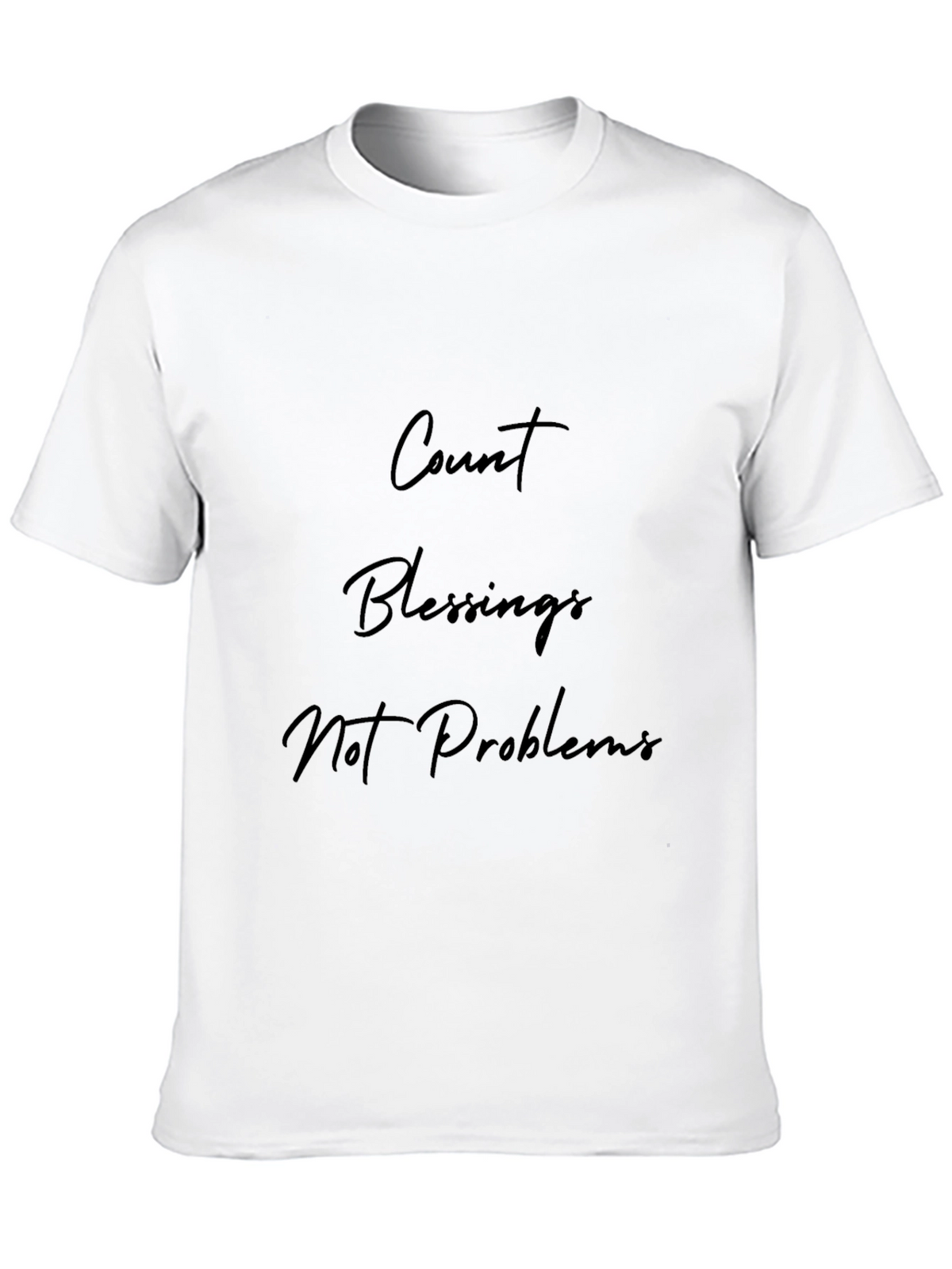 Count Blessings T-Shirt - Positive Message