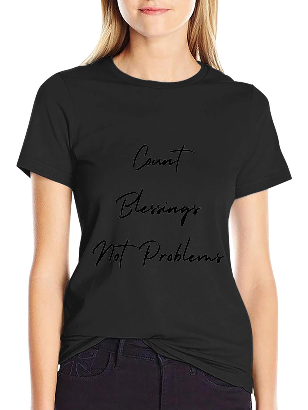 Count Blessings T-Shirt - Positive Message