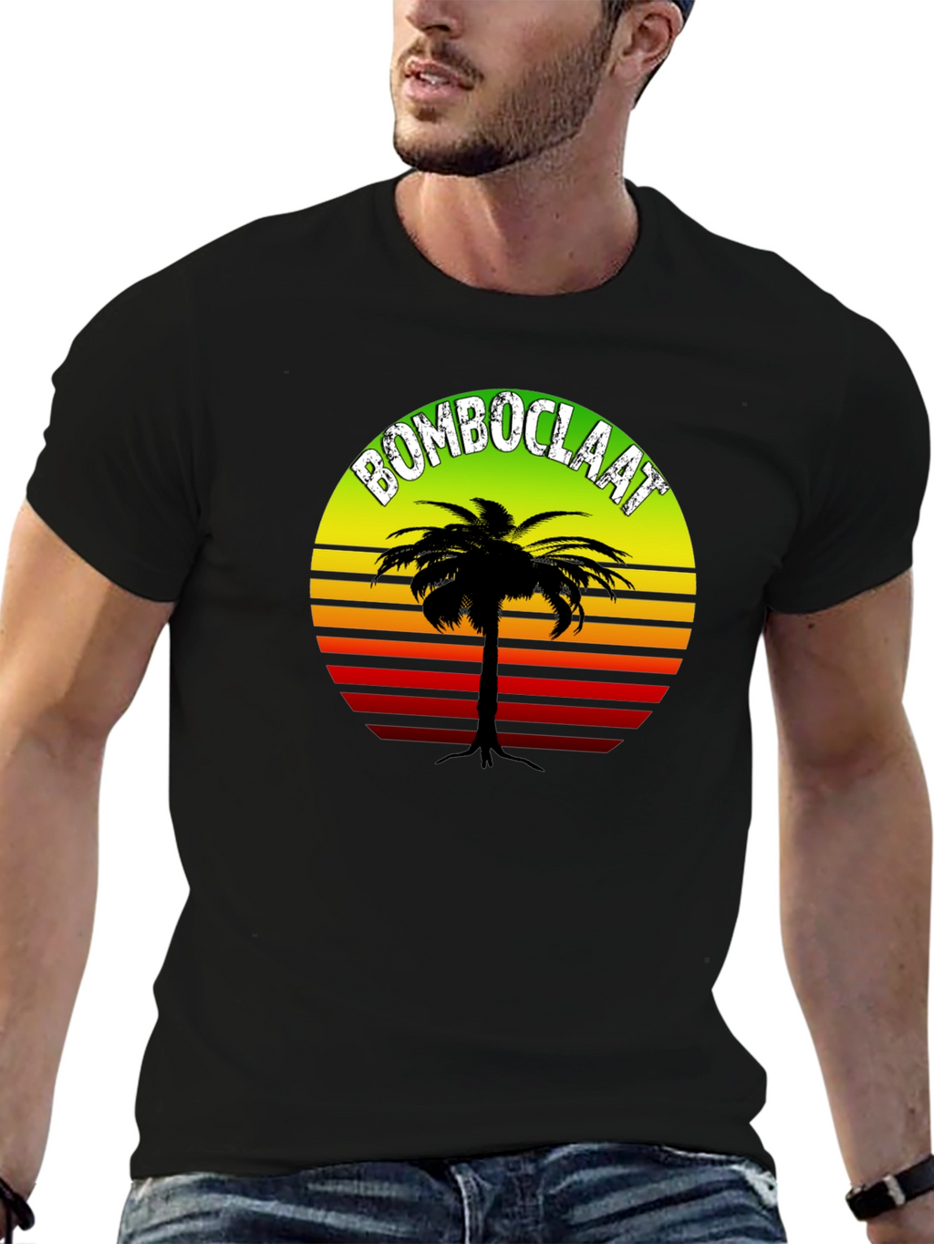 Bombo Claat Palm Tree Graphic T-Shirt