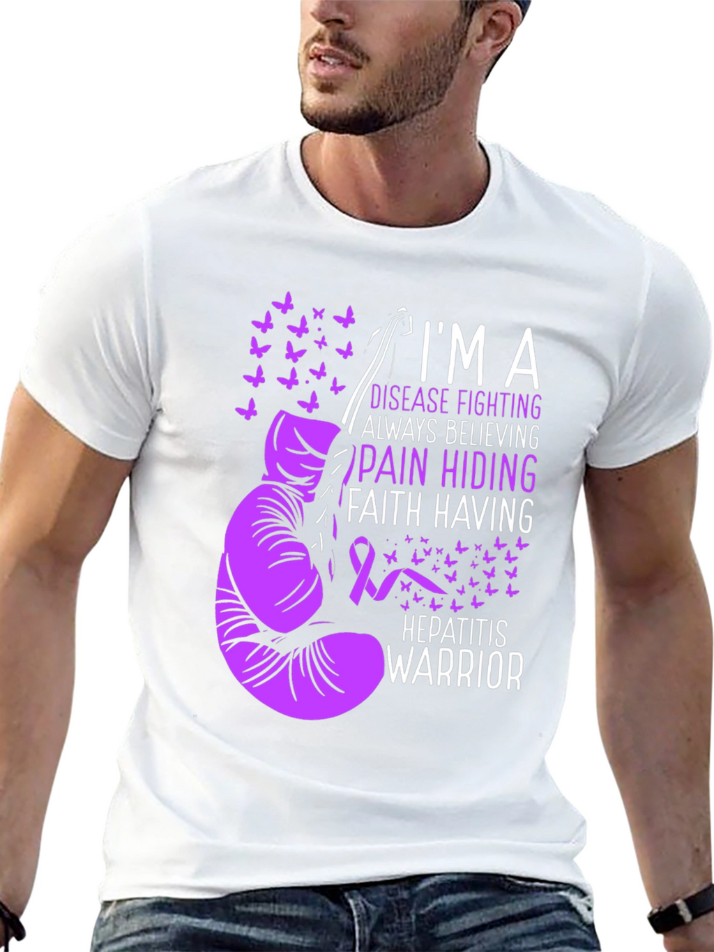 Hepatitis Warrior Awareness T-Shirt