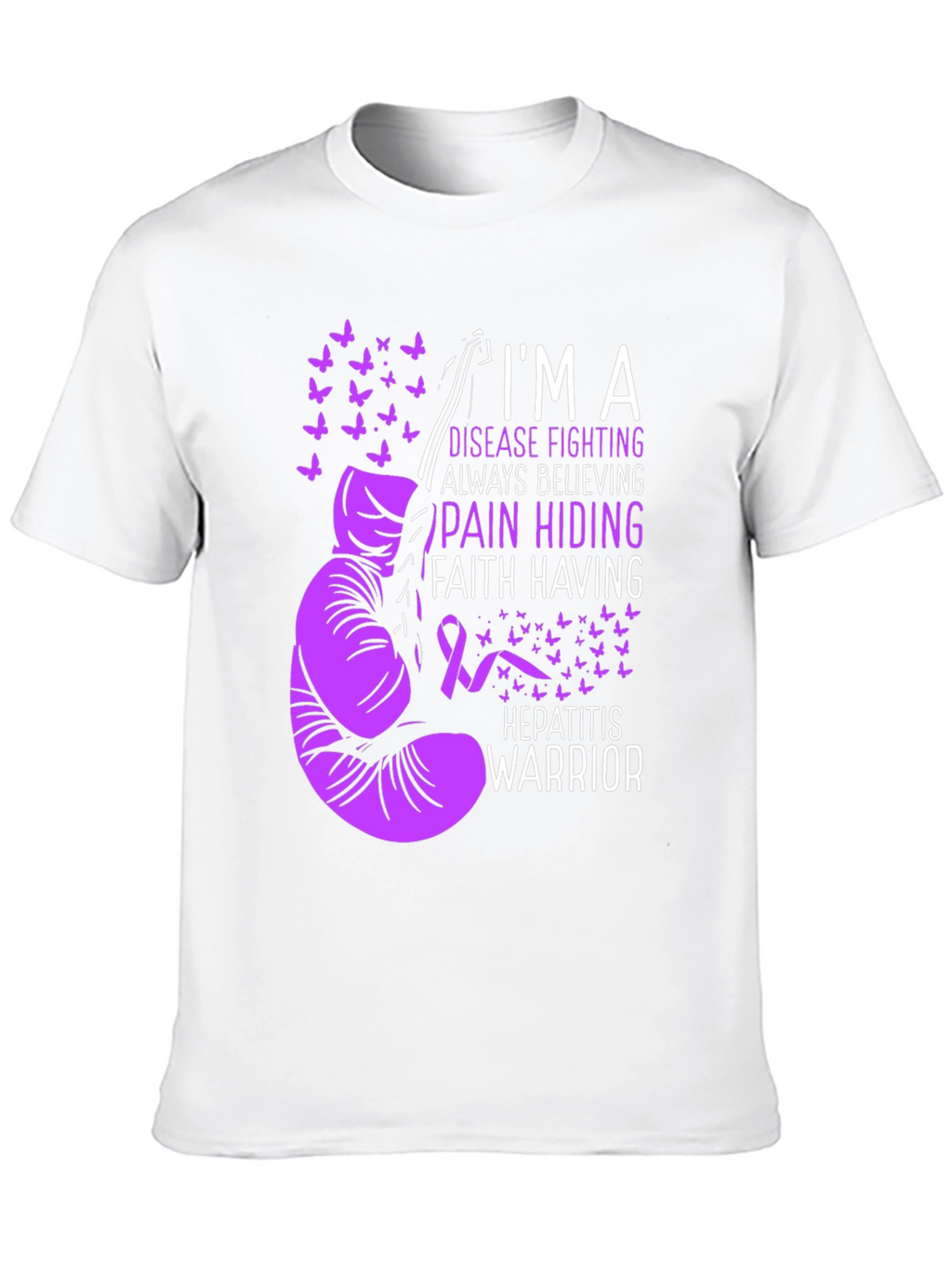 Hepatitis Warrior Awareness T-Shirt