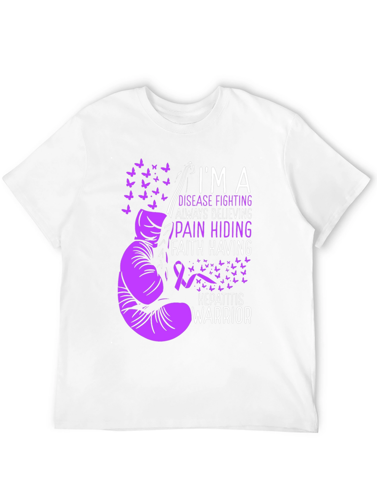Hepatitis Warrior Awareness T-Shirt