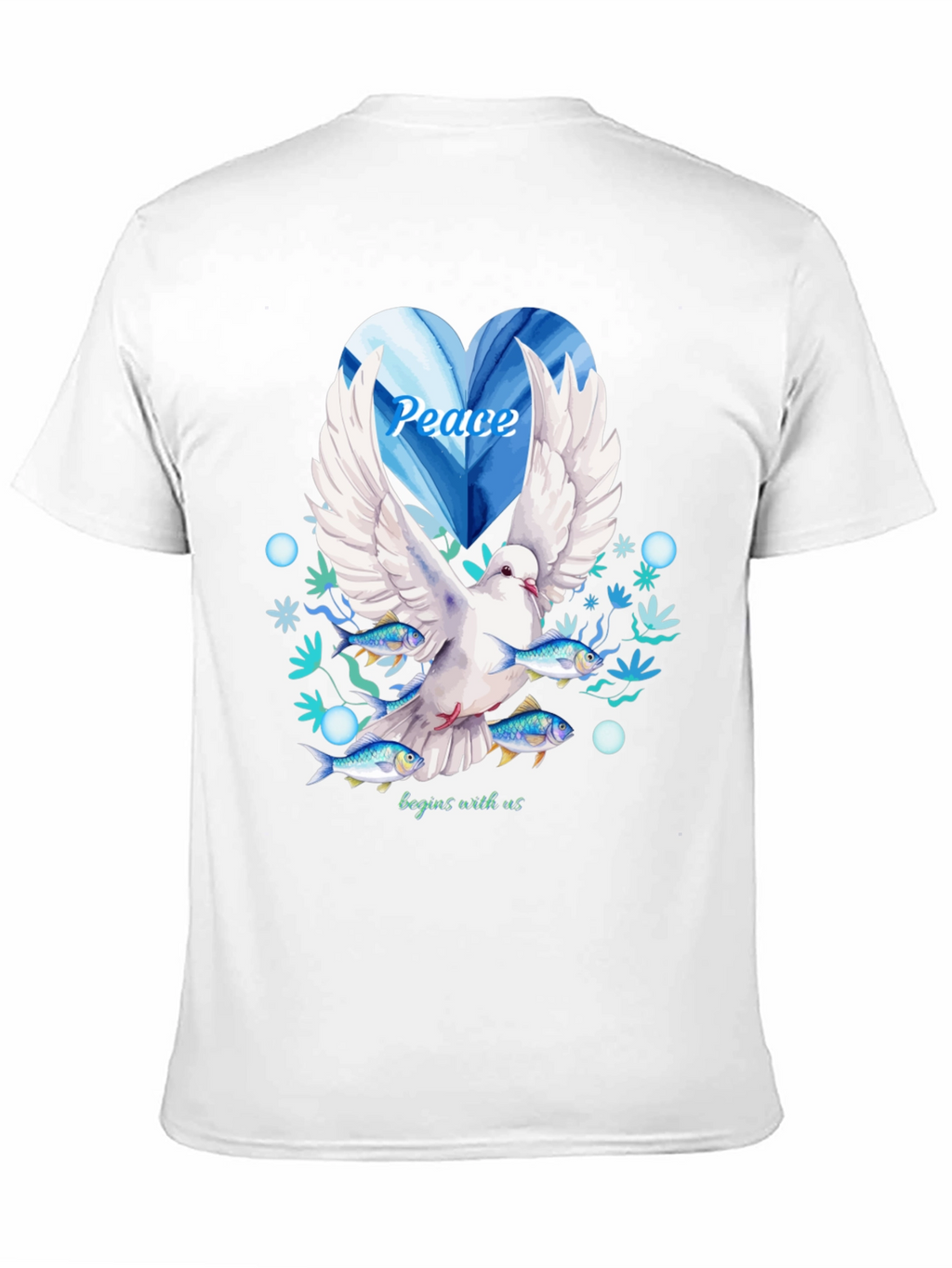 Peace Dove Graphic Tee - Begins With Us
