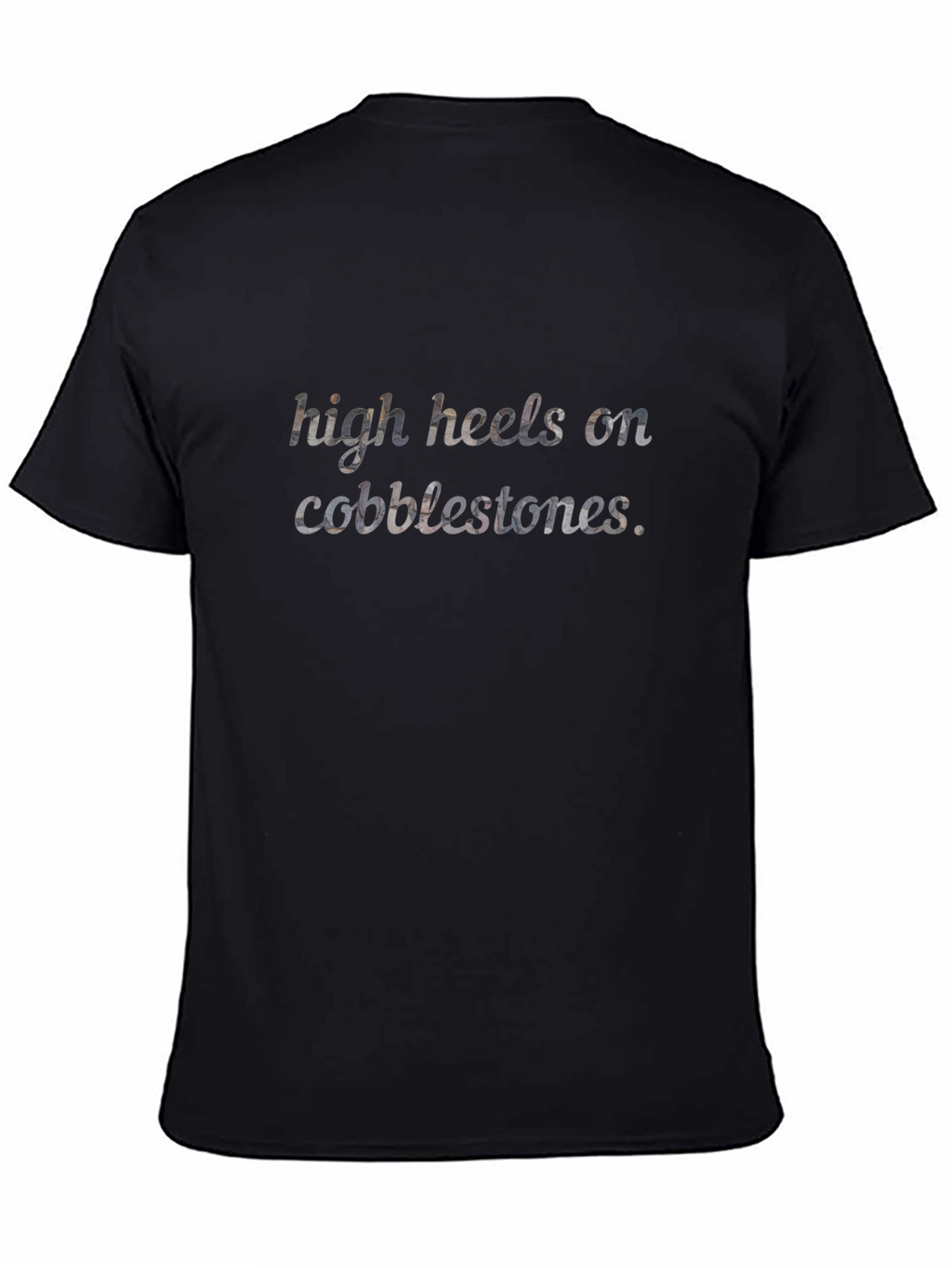 High Heels on Cobblestones Graphic Tee