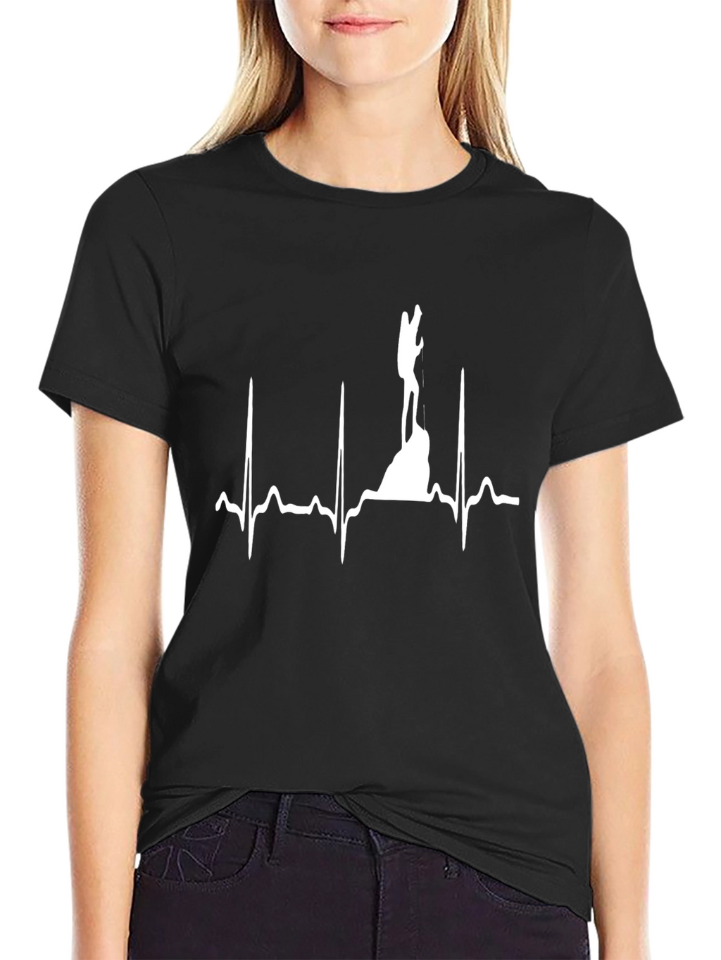 Heartbeat Mountain Climber Graphic Tee