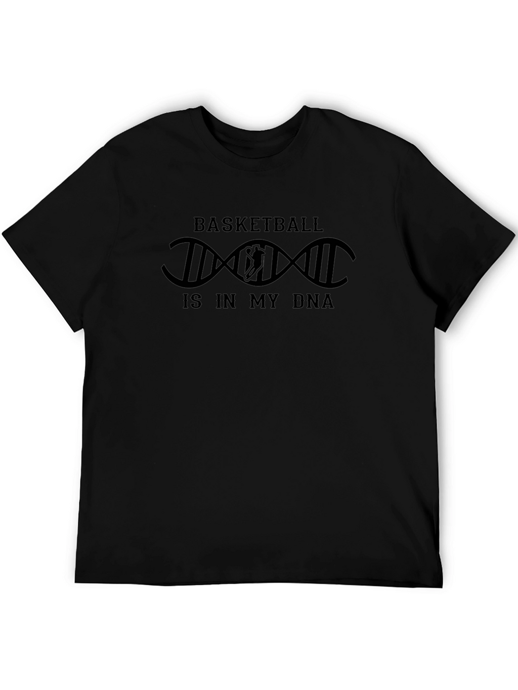 Basketball DNA T-Shirt - Sporty Graphic Tee