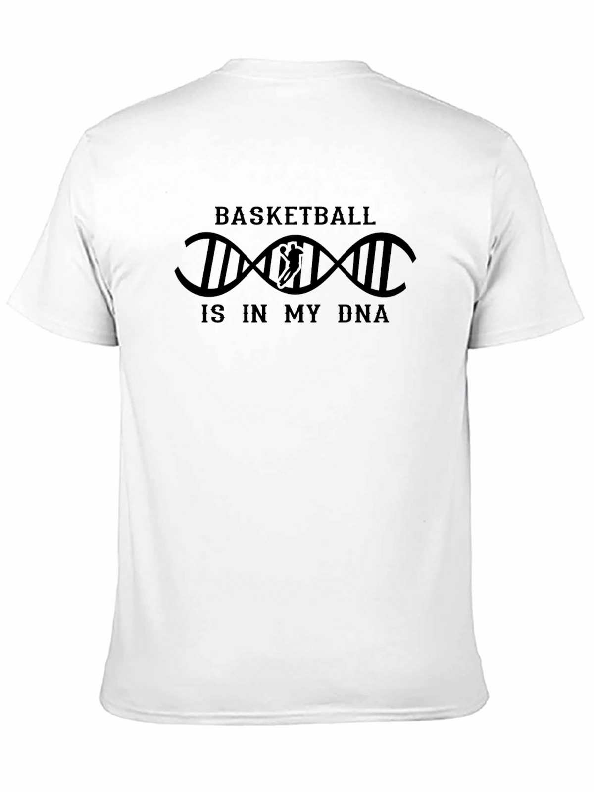 Basketball DNA T-Shirt - Sporty Graphic Tee