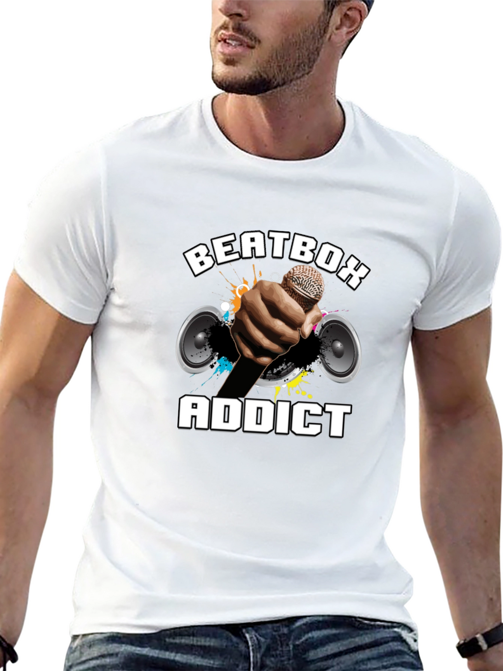 Beatbox Addict Graphic T-Shirt