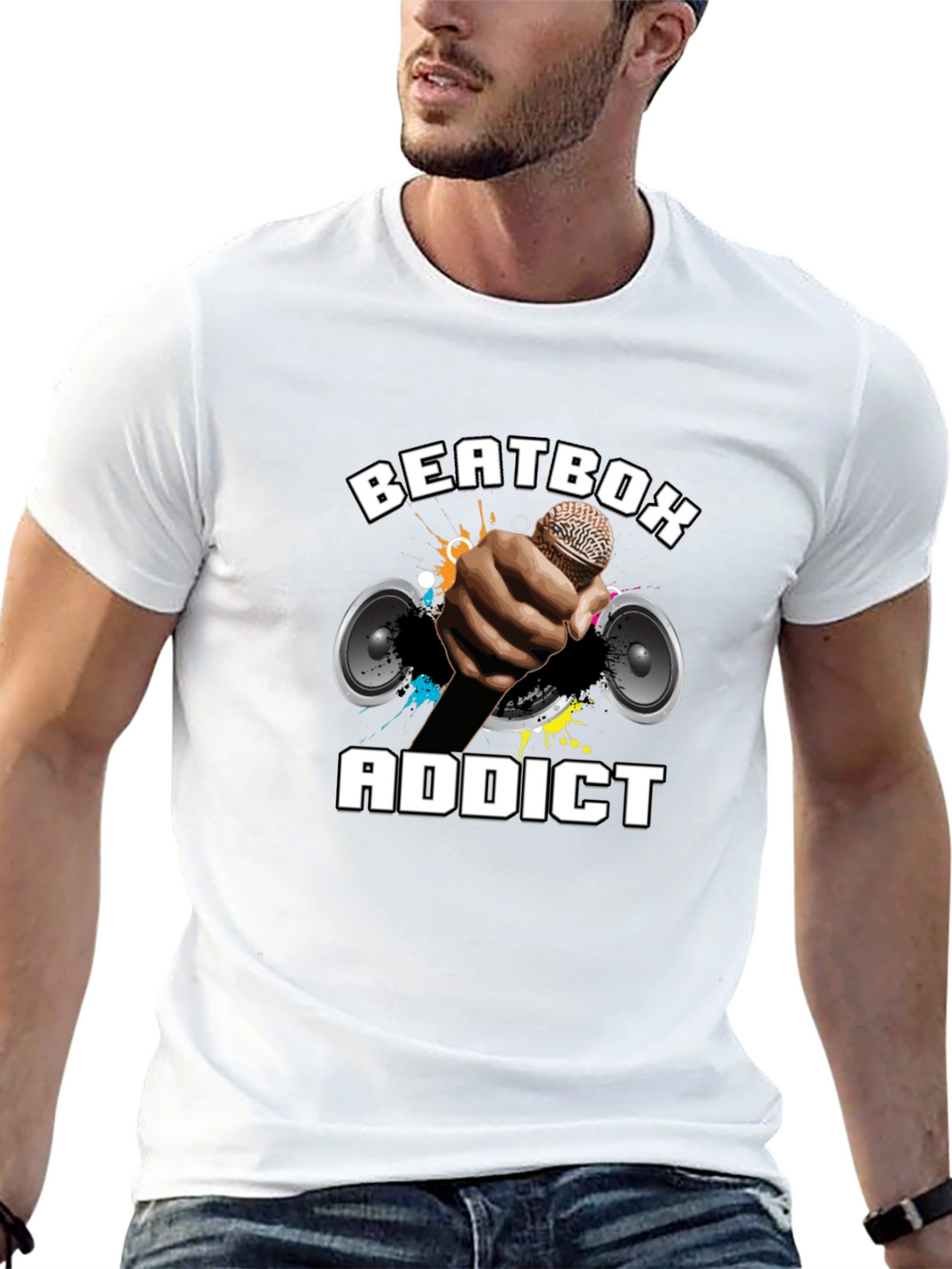 Beatbox Addict Graphic T-Shirt