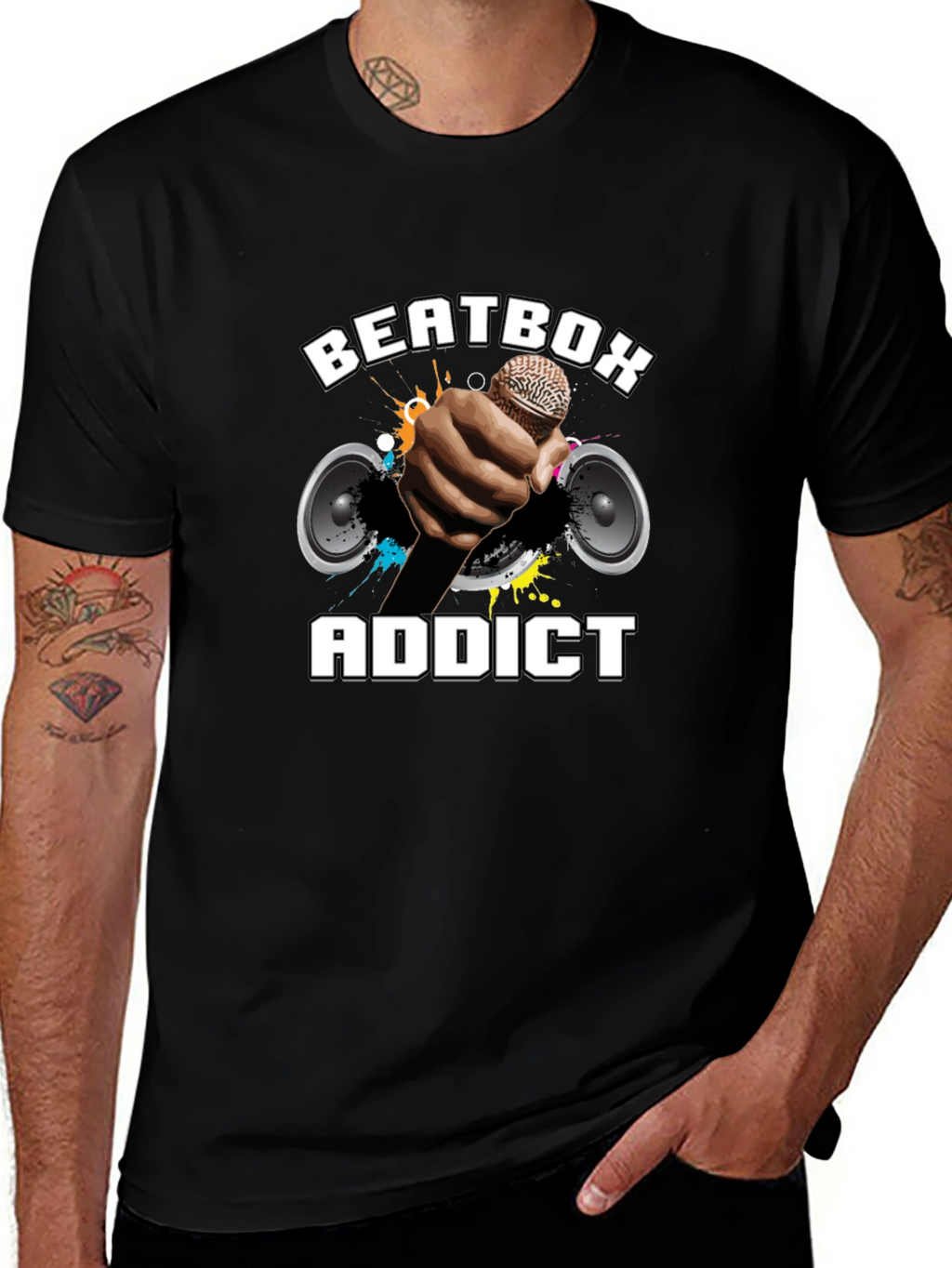 Beatbox Addict Graphic T-Shirt