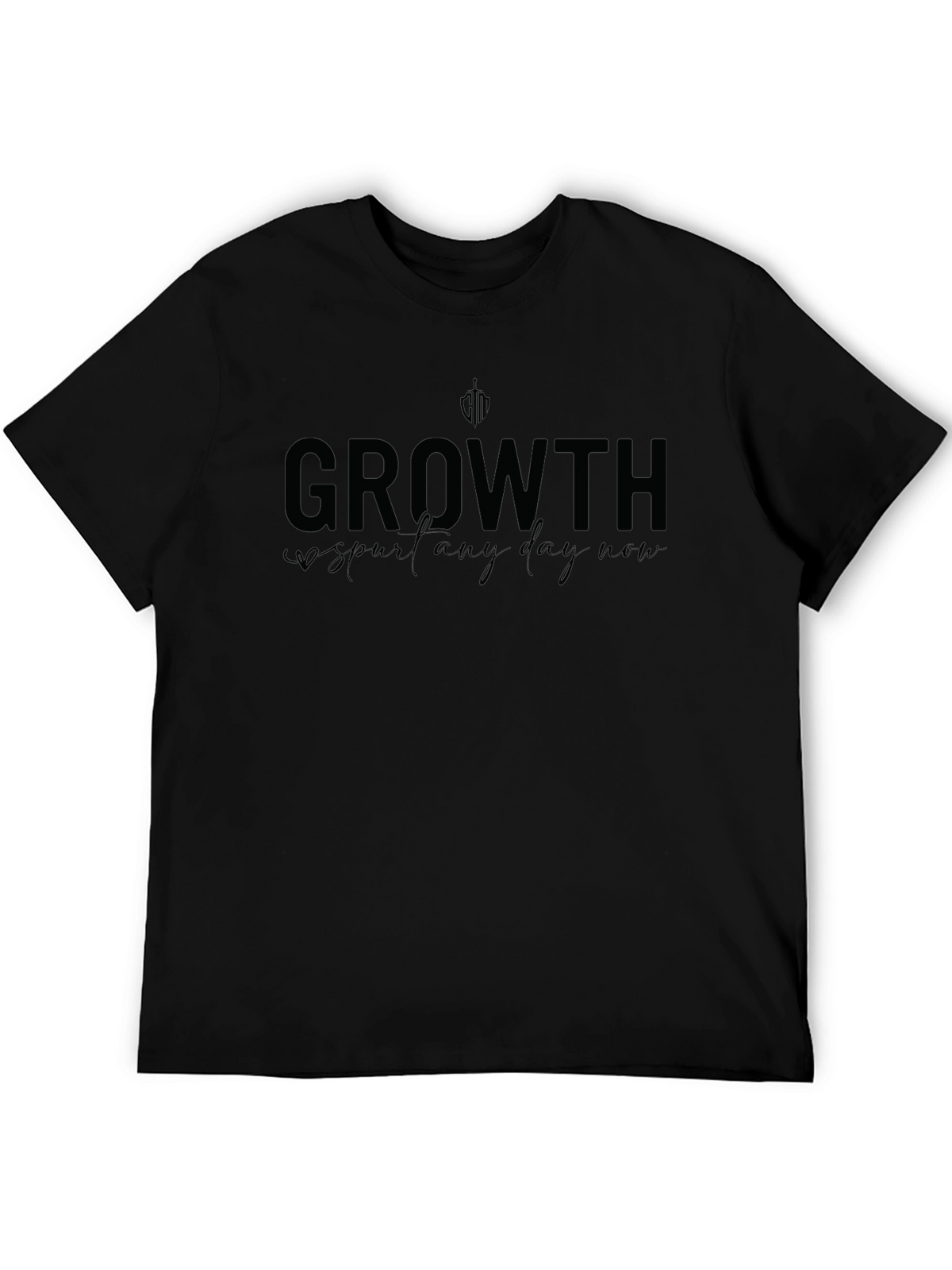 Growth Spur Any Day Now Black T-Shirt