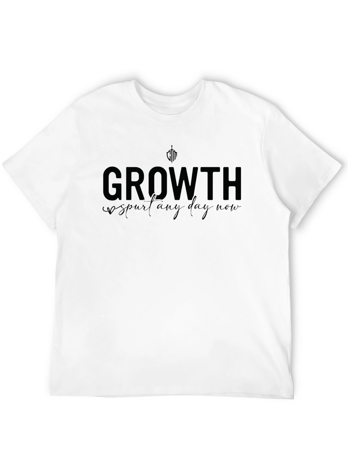 Growth Spur Any Day Now Black T-Shirt