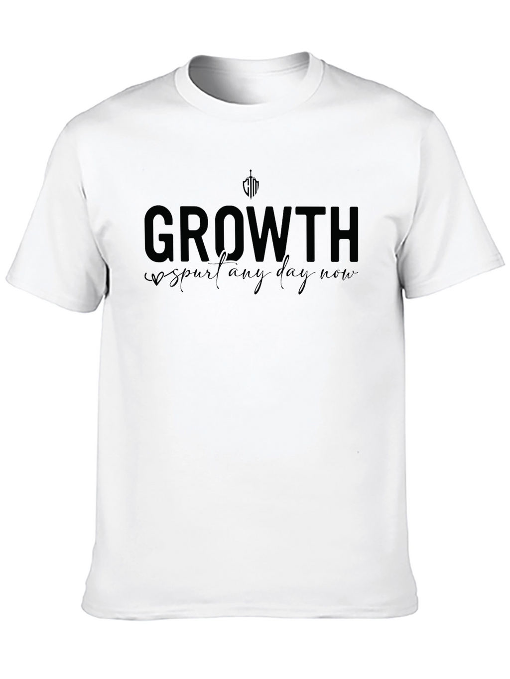 Growth Spur Any Day Now Black T-Shirt
