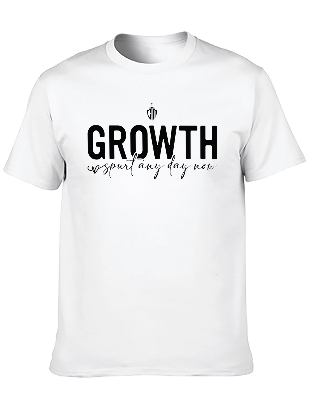 Growth Spur Any Day Now Black T-Shirt