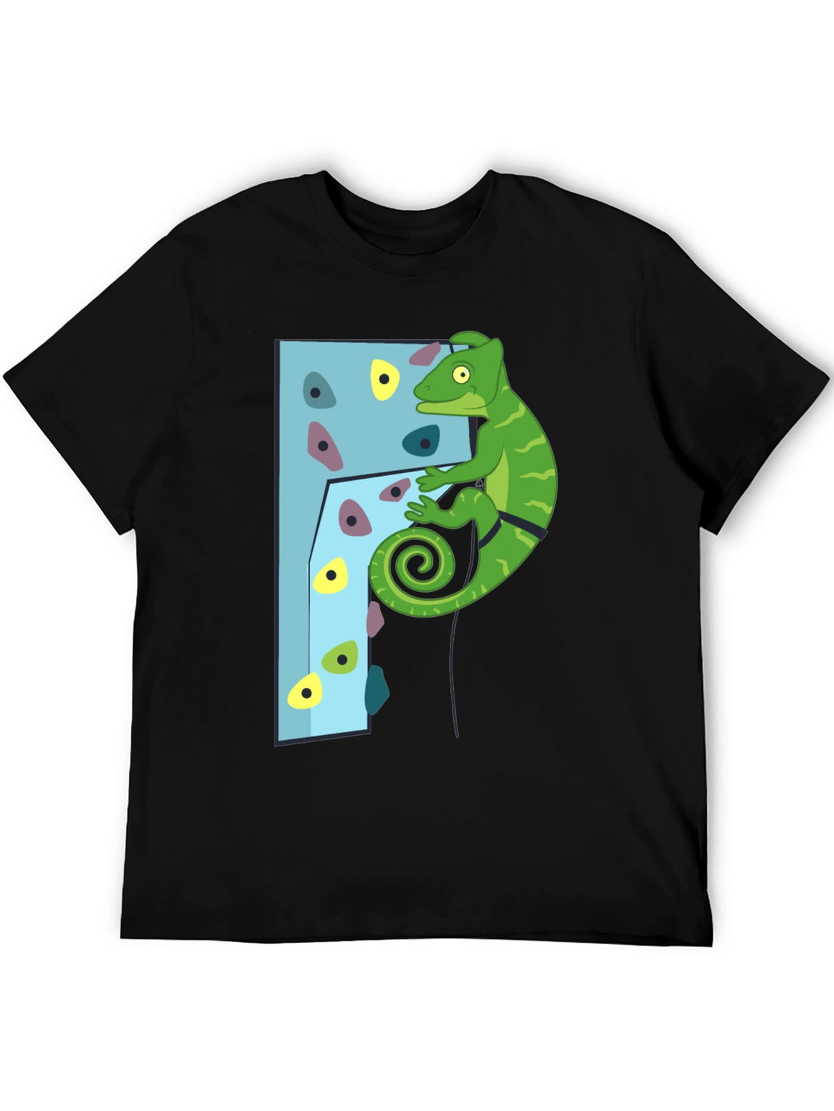 Climbing Chameleon T-Shirt - Fun Adventure Tee