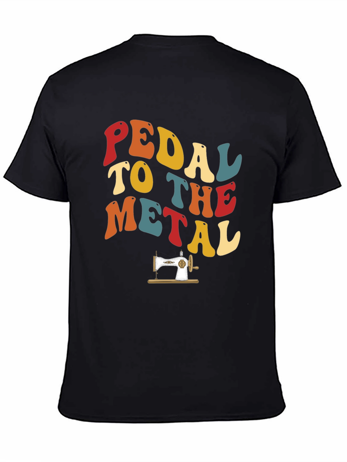 Pedal to the Metal Retro Sewing T-Shirt